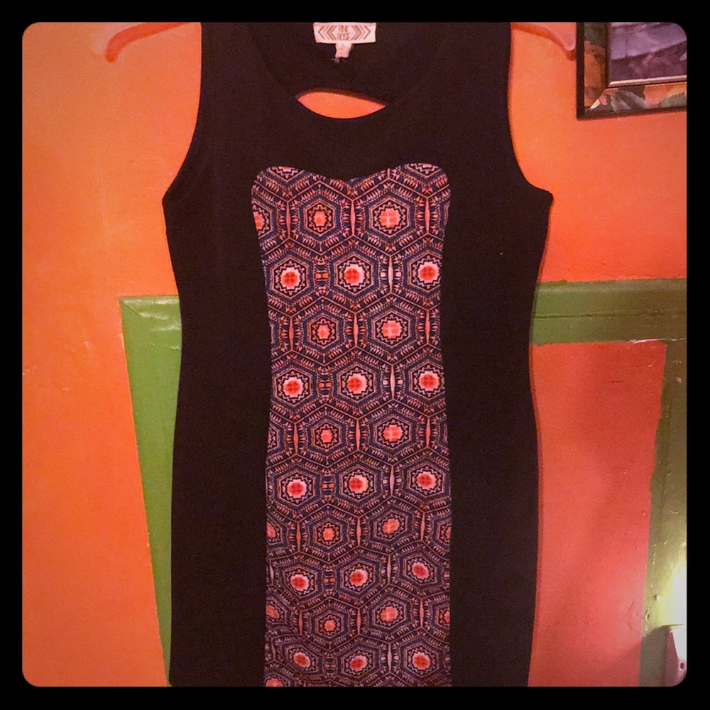 Floral dress in large never used true to size